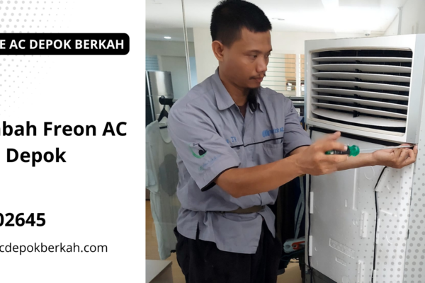 Jasa Tambah Freon AC di Depok