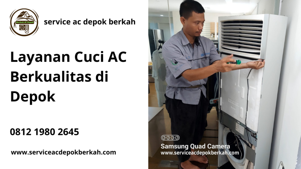 Layanan Cuci AC Berkualitas di Depok