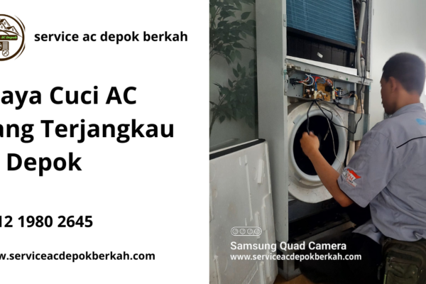 Biaya Cuci AC yang Terjangkau di Depok