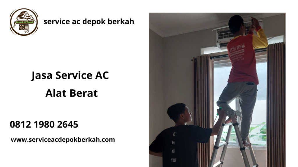 Jasa Service AC Alat Berat