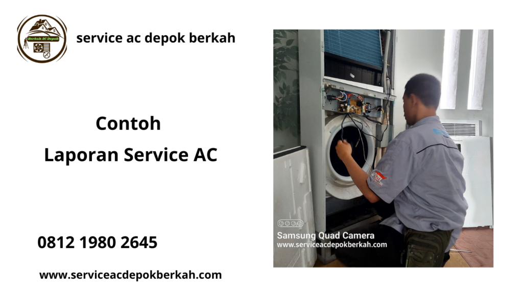 Contoh Laporan Service AC