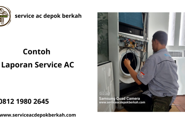 Contoh Laporan Service AC