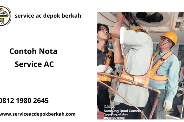 Contoh Nota Service AC