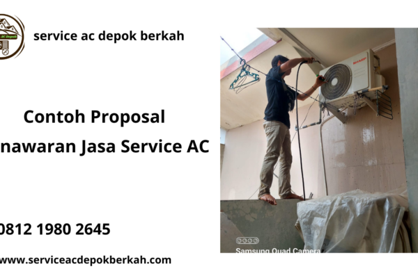 Contoh Proposal Penawaran Jasa Service AC