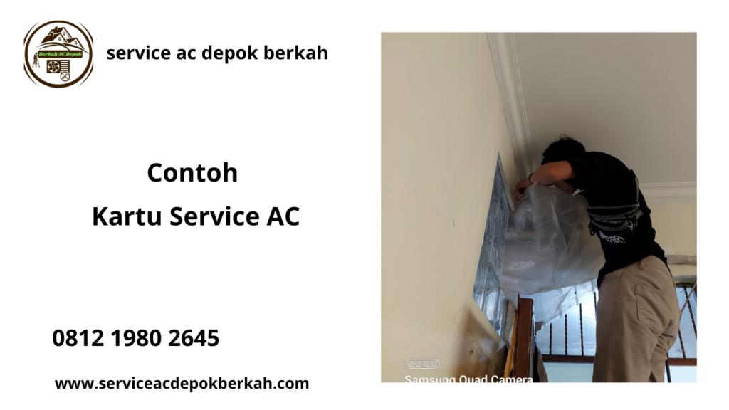 Contoh Kartu Service AC