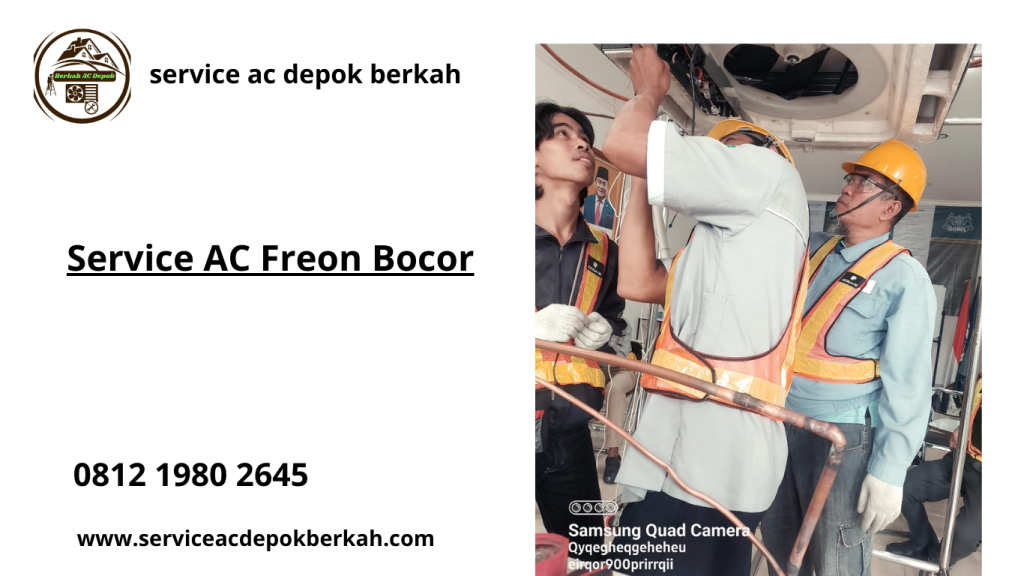 Service AC Freon Bocor