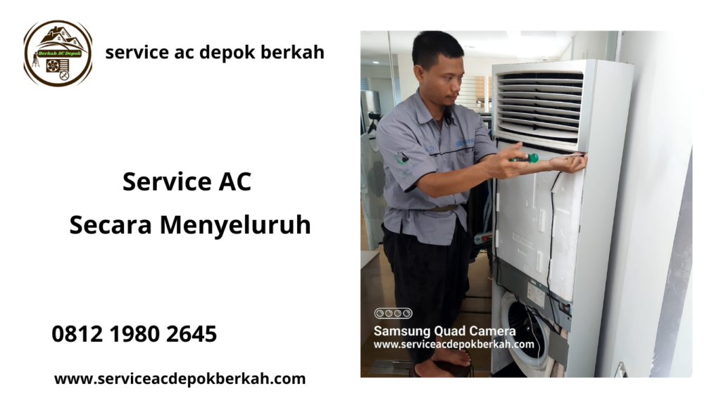 Service AC Secara Menyeluruh