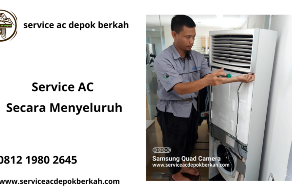 Service AC Secara Menyeluruh