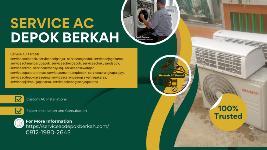 Service AC Profesional di Beji Timur