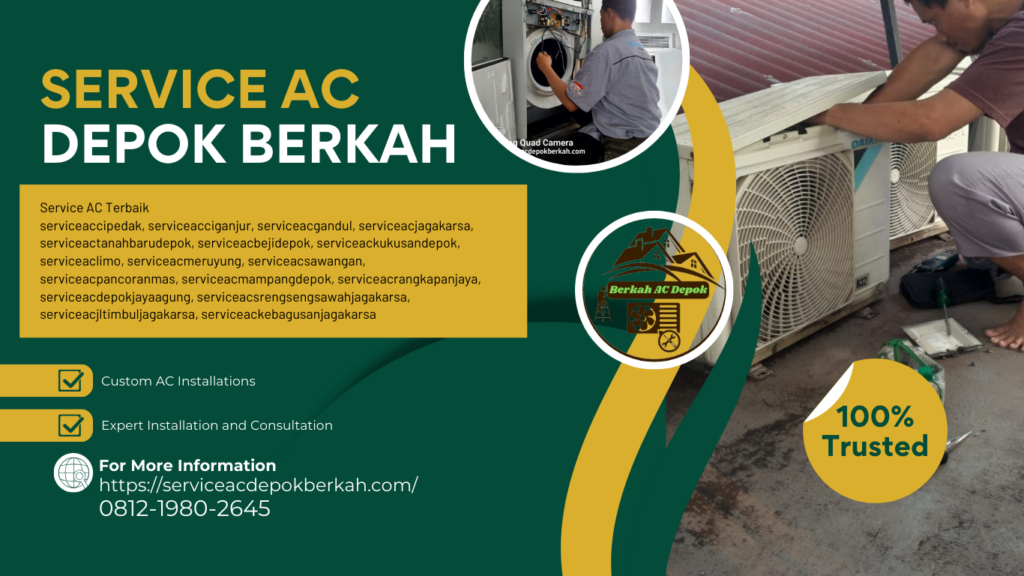 Service AC di Pasir Gunung Selatan