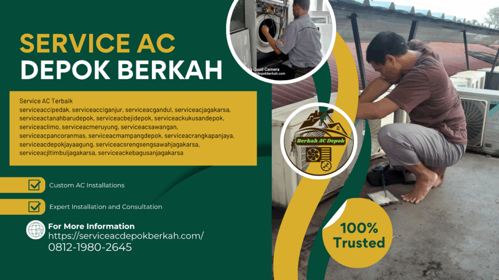 Jasa Service AC Rumah dan Kantor di Limo (081219802645)