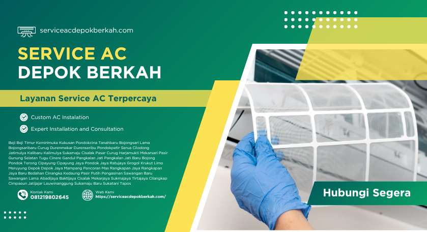 Panggil Teknisi AC Krukut Layanan Cepat dan Profesional (081219802645)
