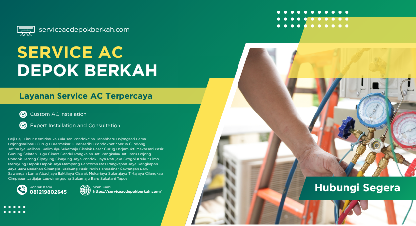 Layanan Emergency Perbaikan AC Cepat di Krukut Depok (081219802645)