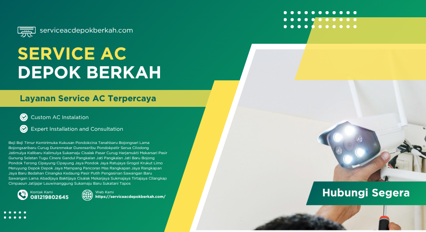 Instalasi CCTV Limo Depok | Pemasangan Kamera Keamanan Profesional (081219802645)