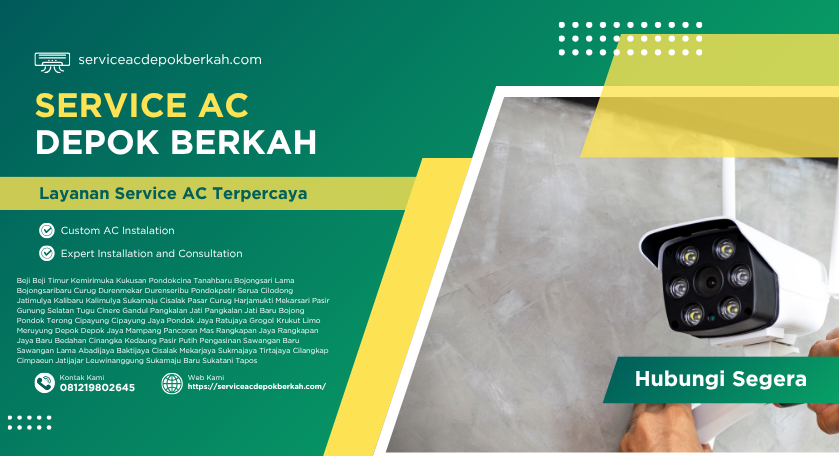 Teknisi CCTV Limo Depok Jasa Pasang dan Servis Profesional (081219802645)