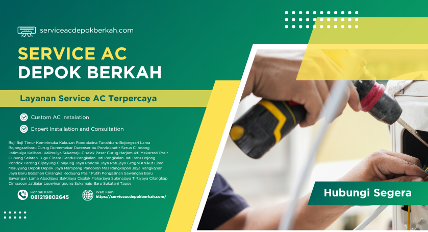Cuci AC Depok Terdekat: Panduan Lengkap Harga dan Tips Memilih (081219802645)