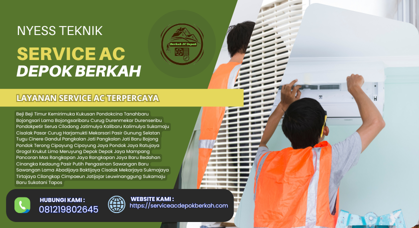 Servis AC Terdekat dari Limo Cepat Rapi dan Terjangkau 081219802645