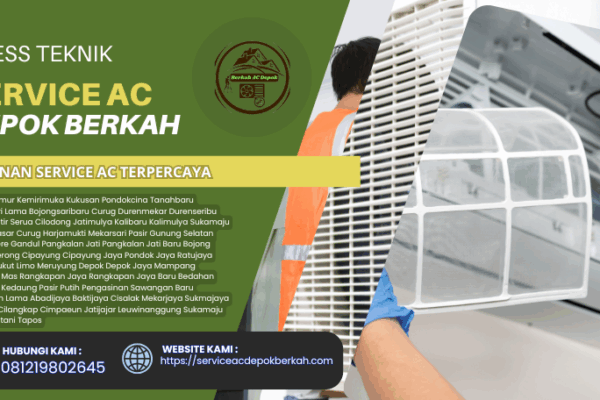 Cuci AC Rumah Tangga Limo Depok Panggilan Cepat & Bersih 081219802645