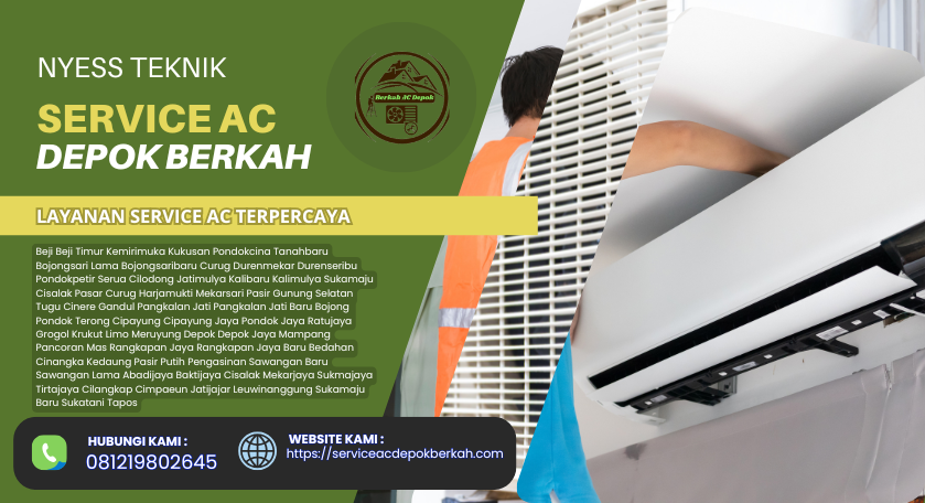 Pasang AC Wilayah Limo (081219802645)