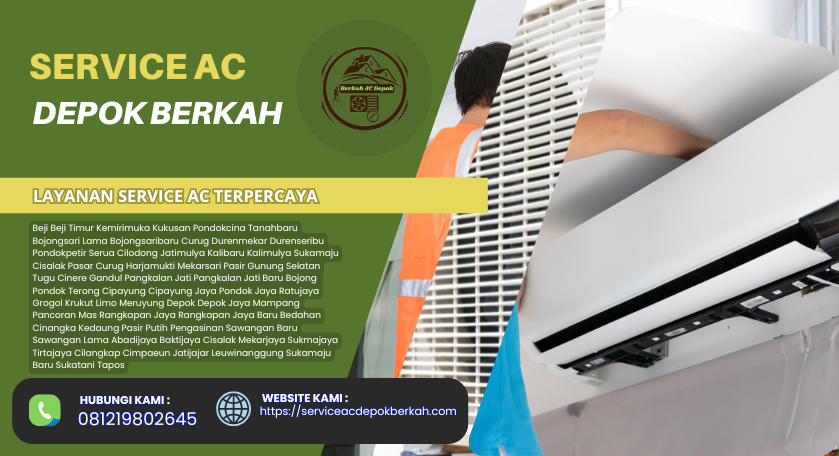 Pasang AC Baru Limo (081219802645)