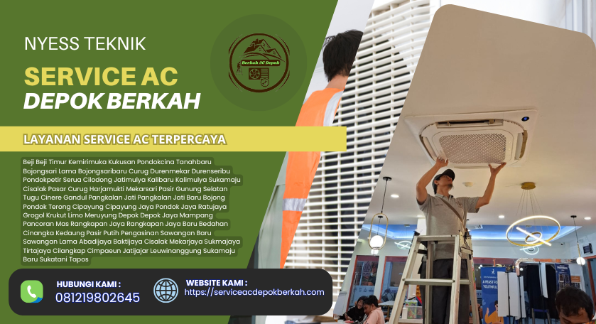 Harga Pasang AC Limo Depok Terbaru dan Terjangkau | 081219802645