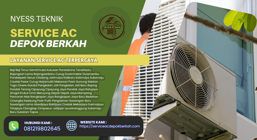 Jasa Pemasangan AC Rumah Limo Profesional | 081219802645