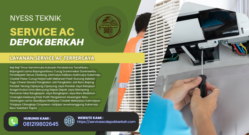 Jasa Instalasi AC Limo Depok Profesional 081219802645