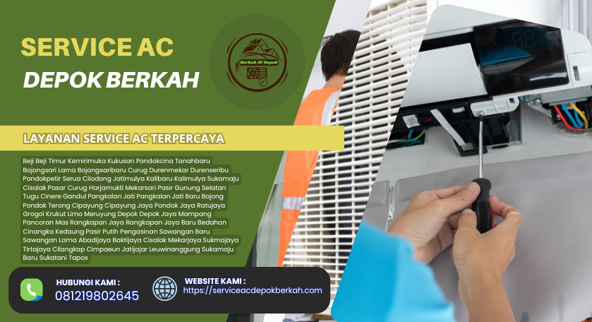 Service AC Rumah dan Kantor Limo (081219802645)